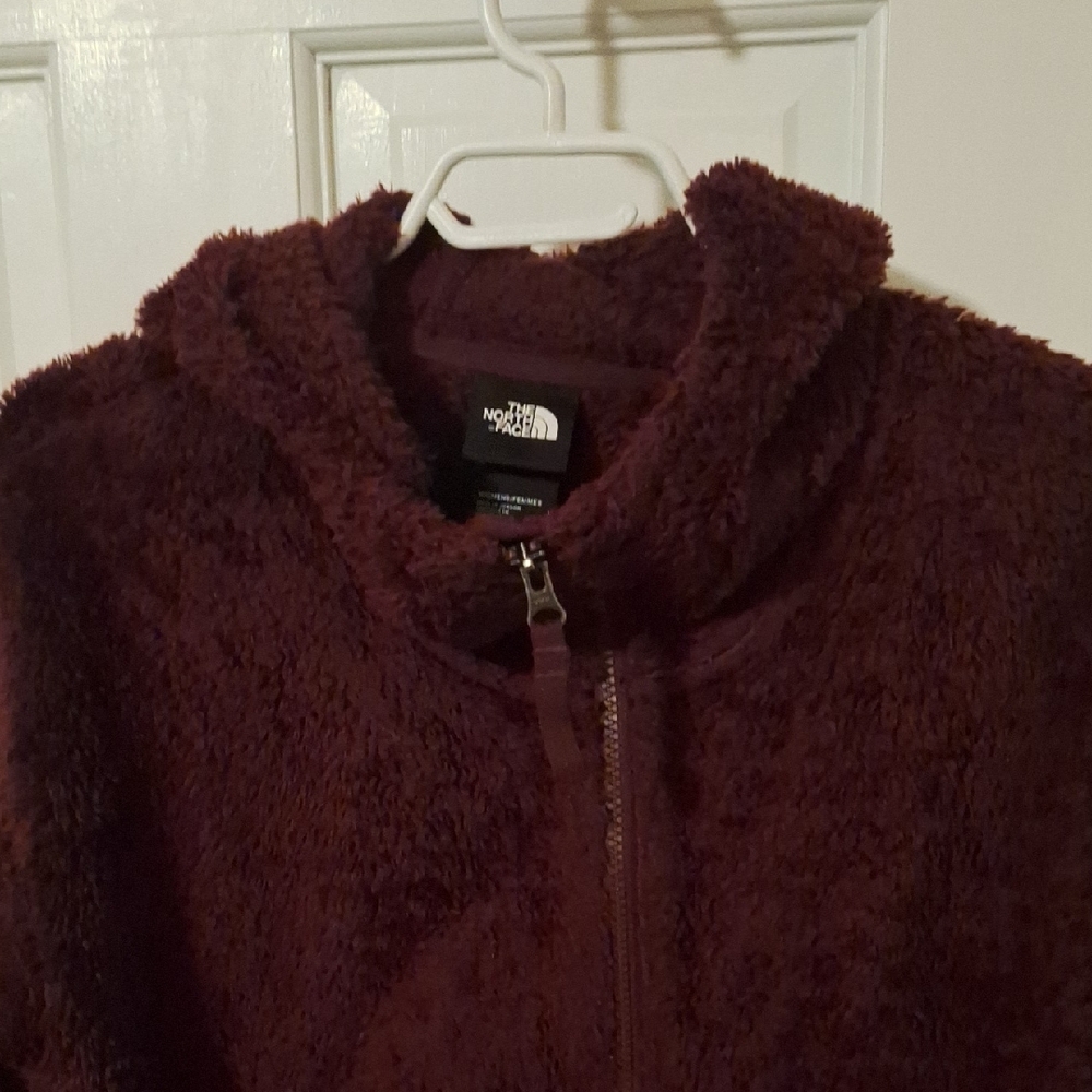 The North Face Maroon Fleece Hoodie
